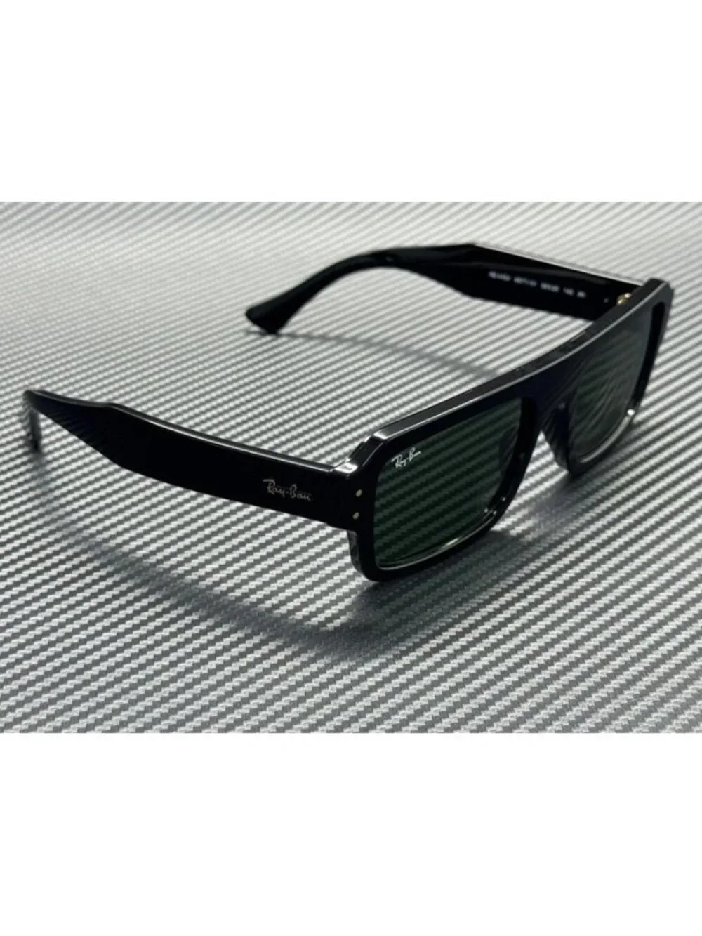 New Ray-Ban Men Black Sunglasses 53-20-145